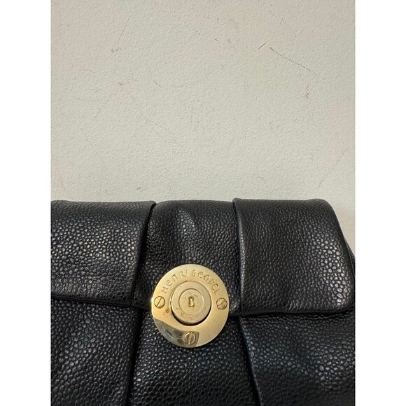 Vtg HENRI BENDEL LEATHER WRISTLET/CLUTCH - Picture 2 of 8
